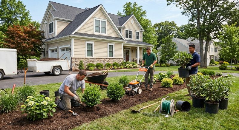 Cedar Mulch Installation in Honolulu, HI